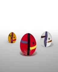 Three Eggs by Lino Tagliapietra, sold Jun 2022