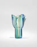 Timo Sarpaneva, Kukinto Vase, for Venini, blown glass, engraved 'venini 93 Sarpaneva'