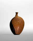 Lino Tagliapietra, Vase, for Effetre International, blown glass, engraved 'LINO TAGLIAPIETRA / F3I MURANO / 83/100 1982'