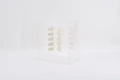 Klaus Staudt, Ohne Titel, 1991, Polysterolwürfel, in Objektkasten