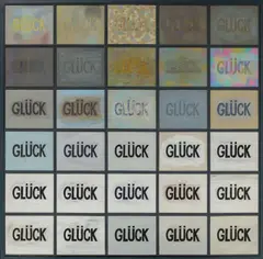 "Glück" by Peter Dreher, 1979, Jeweils: Öl auf Malpappe, gerahmt und montiert, sold Jun 2022