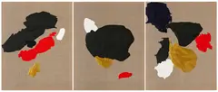 Diango Hernández, "Colors for...", 2015, Acryl auf Leinwand
