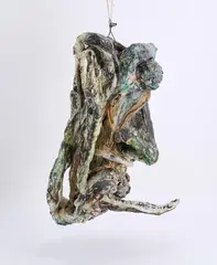 Antonius Hoeckelmann, Ohne Titel, 1986, Mischtechnik auf Aluminiumfolie
