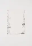 Norbert Schwontkowski, Im Turm, 1995, Radierung auf Velin