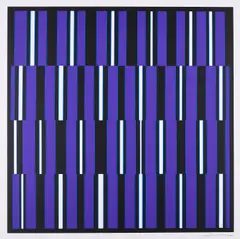 Orgelpunkt (Aus: Sechs Serigraphien) by Günter Fruhtrunk, 1967, Farbserigrafie auf leichtem Karton, sold Oct 2022