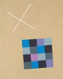 Jean Leppien, "8/78 XXV", 1978, Öl auf Leinwand