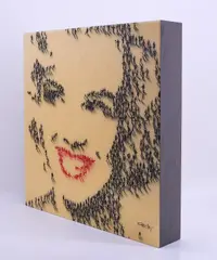 Craig Alan, Marilyn 'Mocambo', Mischtechnik auf Holz