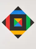 Max Bill, Aus: Hommage à Picasso, 1972, Farbserigrafie auf Velin