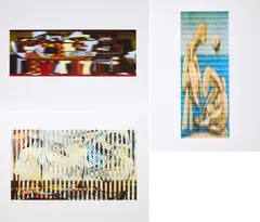 Jiří Kolář, Aus: Hommage à Picasso, 1972, Jeweils: Farboffset auf leichtem Karton
