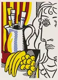 Roy Lichtenstein, Still Life with Picasso, 1973, Farbserigrafie auf festem Velin