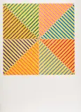 Sidi Ifni (Aus: Hommage à Picasso) by Frank Stella, 1973, Farblithografie auf Velin, sold Oct 2022