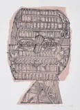 Eduardo Paolozzi, Aus: Hommage à Picasso, 1973, Farblithografie auf Bütten