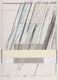 Cy Twombly, Aus: Hommage à Picasso, 1973, Farboffset und Lithografie auf leichtem Karton