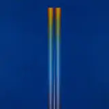Axel Dick, Doppellicht, 1974, Acryl auf Leinwand