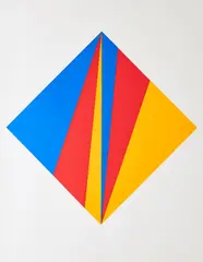 Ohne Titel by Max Bill, 1971, Farbserigrafie auf Karton, sold May 2022