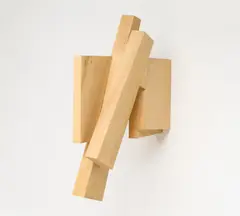 Michael Gitlin, Pferde, 1988, Holz