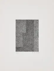 Hans Steinbrenner, Ohne Titel, 1986, Radierung auf Velin