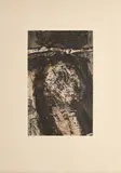 Karl Fred Dahmen, Ohne Titel, 1964, Farbradierung auf chamoisfarbenem Velin