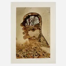 Zhang Dali, Demolition, Time Plaza, Beijing, 1999, C-print mounted to Sintra