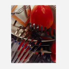 Untitled (from the Kitchen Still Lifes series) by Jan Groover, 1979, vintage C-print, sold Jul 2024