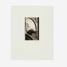 Lance Speer, Gothic Study #1, Paris, 2005, platinum print
