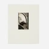 Lance Speer, Gothic Study #1, Paris, 2005, platinum print