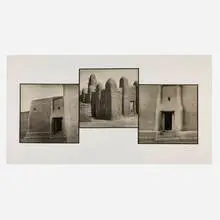 Carrie Mae Weems, Untitled (from the Africa series) (triptych), 1996, photogravure