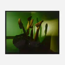 Four Legs with Shoes by Jimmy De Sana, vintage Cibachrome print, sold Jul 2024