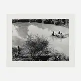 Marion Post Wolcott, Fishing in creek near cotton plantations outside Belzoni, Mississippi Delta, gelatin silver print