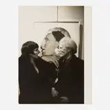 Dino Pedriali, Andy Warhol and Liza Minnelli at a Warhol exhibition, Palazzo dei Diamanti, Ferrara, 1975, vintage gelatin silver print