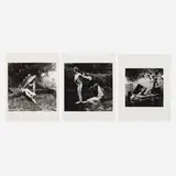 Hans Breder, Three works from Old Man's Creek, 1971, vintage gelatin silver print