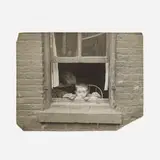 Lewis Hine, Child at Window, c. 1910, vintage gelatin silver print
