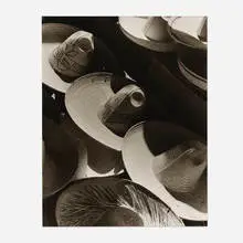 Anton Bruehl, Sombreros, gelatin silver print