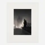 Charles Bridge, Study 4, Prague, Czechoslovakia by Michael Kenna, gelatin silver print, sold Jul 2024