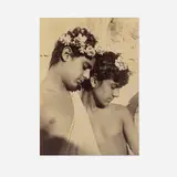 Guglielmo Plüschow, Jongens van Capri, c. 1895, albumen print
