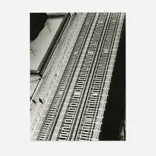 Andreas Feininger, New York, 9th Avenue Elevated, 1940, vintage gelatin silver print
