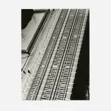Andreas Feininger, New York, 9th Avenue Elevated, 1940, vintage gelatin silver print