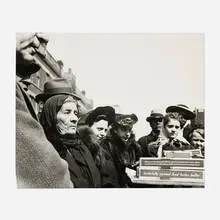 Old Woman by Nathan Lerner, gelatin silver print, sold Jul 2024