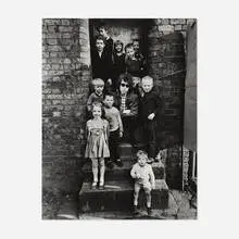 Barry Feinstein, Bob Dylan, (On Steps with Children), Liverpool, England, gelatin silver print
