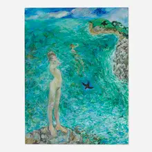 Rex Ashlock, The Birds of Bar Harbour (from the Swimmer series), 1976, oil on canvas