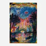 Carlos Almaraz, Secrets of the Past, 1985, pastel on paper