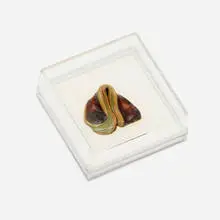 Hannah Wilke, Untitled, 1976, chewing gum in Plexiglas box