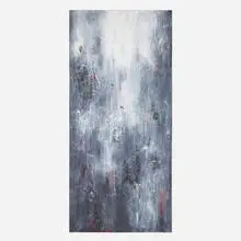 Joe Goode, Ryuse-No-Taki (Waterfall Series #2), 1989, oil on Gatorboard