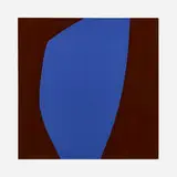 Lorser Feitelson, Untitled (from the Boulder Series), 1962, acrylic on canvas