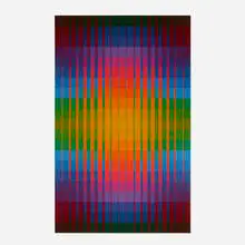 Double Fugue by Alan Parker, 1979, oil on canvas, sold Jun 2024
