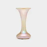 Quezal, Decorated vase, c. 1910, hand-blown glass