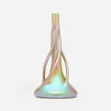 Silberiris vase by Loetz, c. 1900, hand-blown glass, sold Jul 2025