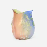 Loetz, Tricolor Phänomen vase (Gre 299), c. 1900, hand-blown glass