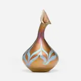 Phänomen sprinkler vase (Gre 7801) by Loetz, c. 1899, hand-blown glass, sold Jul 2025
