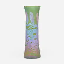 Rare Phänomen vase (Gre 3/430) by Loetz, c. 1903, hand-blown glass, sold Jul 2025